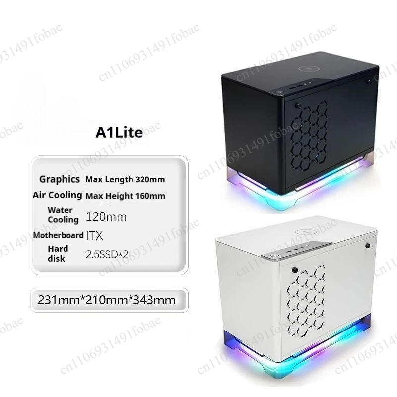 Gaming Console In - Case Mini ITX A1 Lite, Supporta